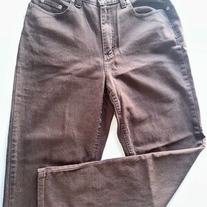 Liz Claiborne Women's Brown Straight Leg Pants